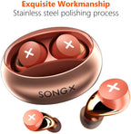 SONGX TWS Earbuds Noise Cancelling Bluetooth Headphones Waterproof with Star Loop Design