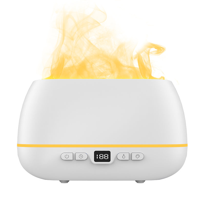 3D Flame Humidifier 200ml USB Flame Aroma Diffuser Household Humid Aromatherapy Diffuser