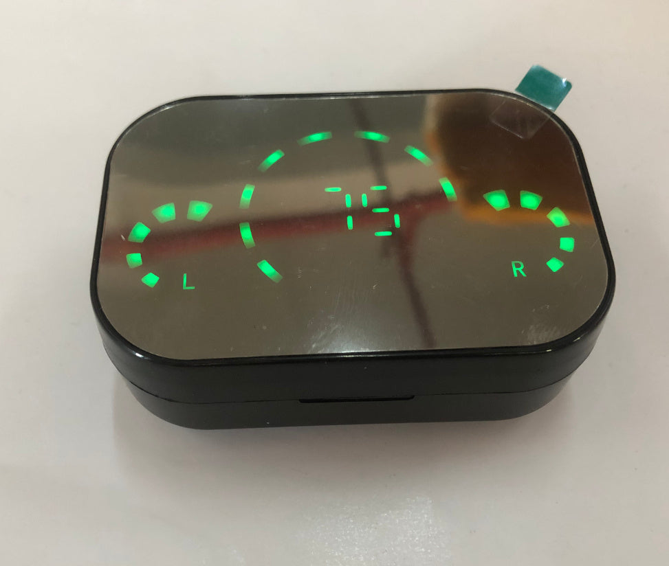 Tws T5 LED Wirless Bluetooth Airpods Mic Stereo Bass Headphone Sports Earbuds