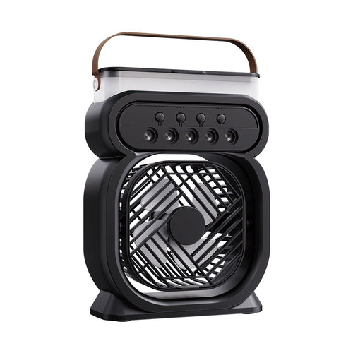 3 In 1 Portable Air Conditioner Evaporative Air Cooler LED Night Lights 3 Speeds Humidifier Fan For Home Office